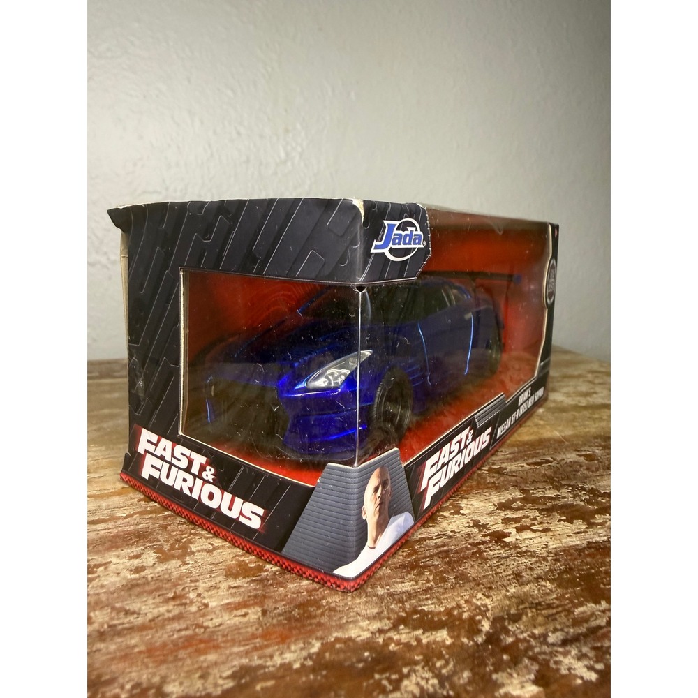 Jada Toys Fast and Furious Brian's Nissan GT-R (R35) Ben Sopra Diecast Car - Picture 3 of 4